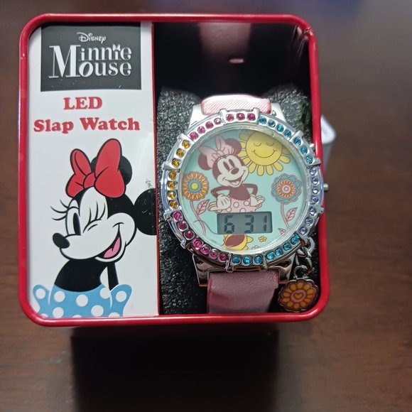 Minnie Mouse LED Slap Watch - Picture 1 of 3